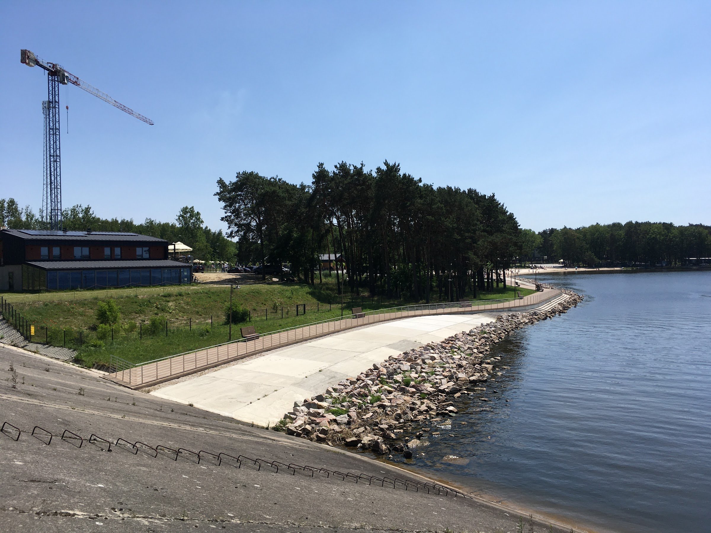 Plaża nad Zalewem Sulejowskim (Smardzewice dam / Sulejów Reservoir beach)